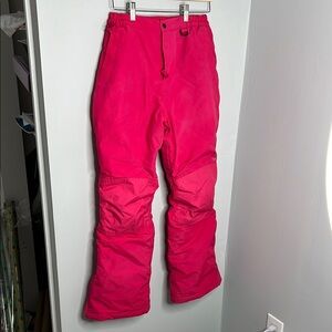Kids Squall Waterproof Insulated Iron Knee Snow Pants Pink Girls size 16